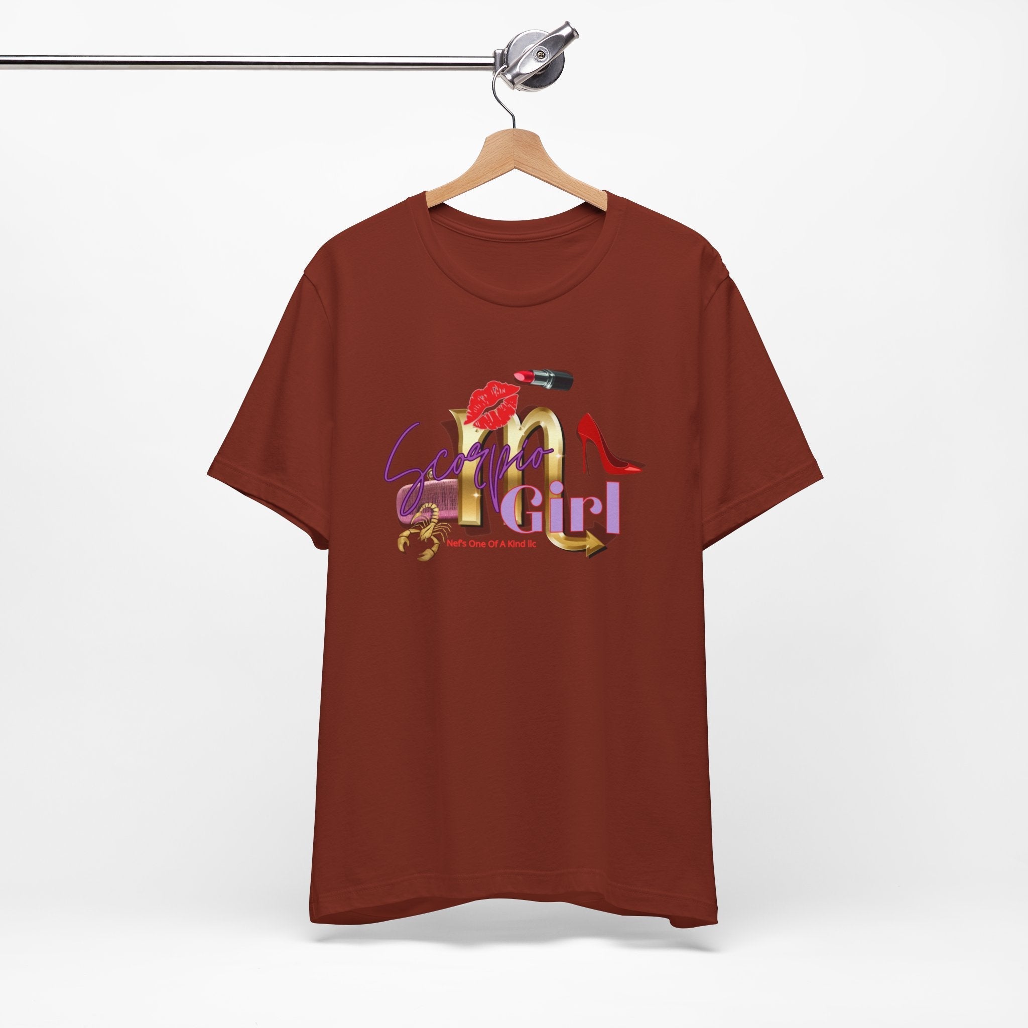 Unisex Scorpio Girl lipstick Tee